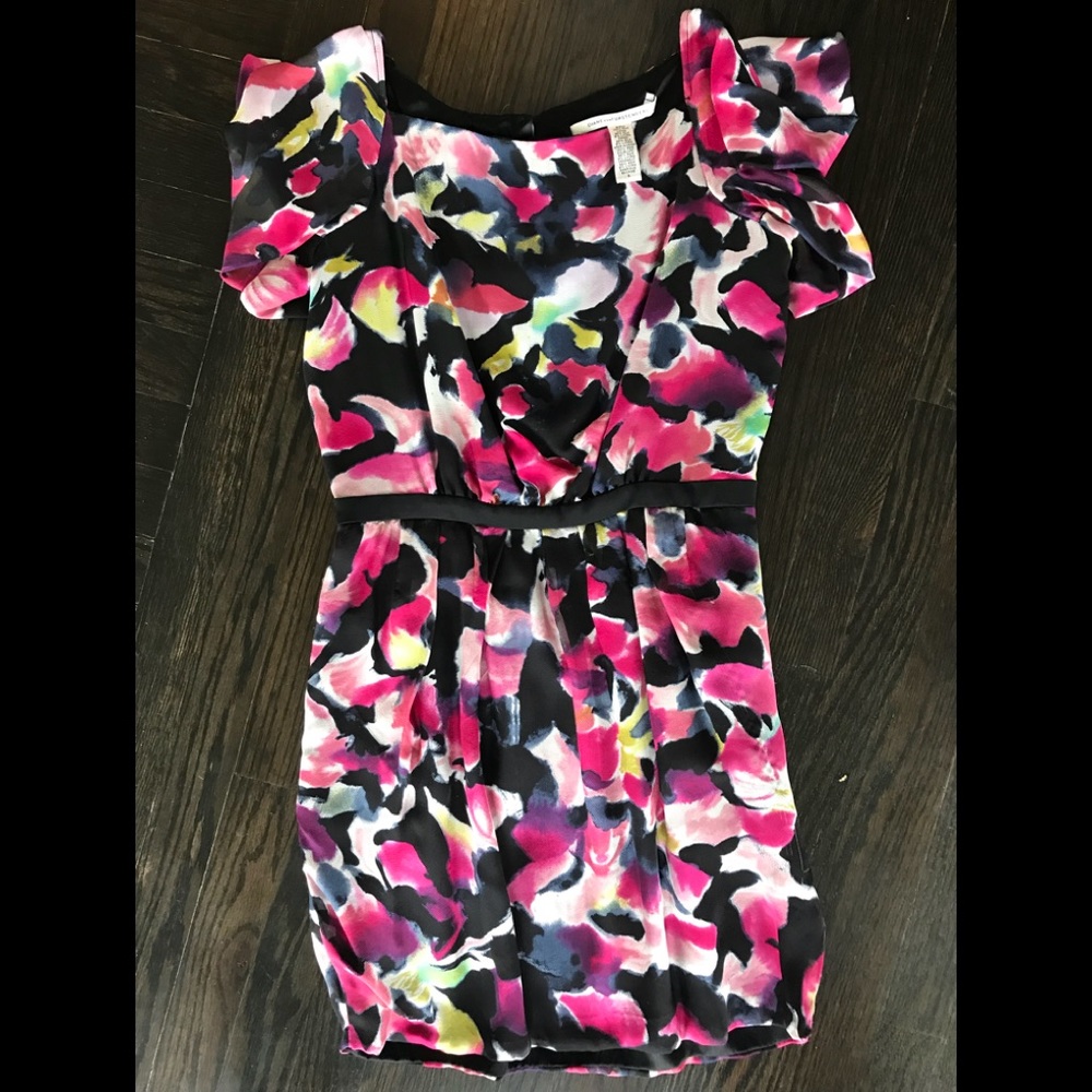 Diane von furstenberg silk dress